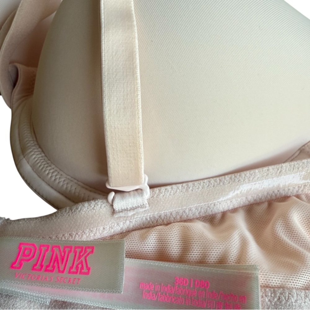 PINK Victoria’s Secret Wear Everywhere Multiway Strapless Push Up Bra *Size 36D - Picture 15 of 16